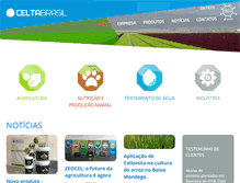 Tablet Screenshot of celtabrasil.com.br